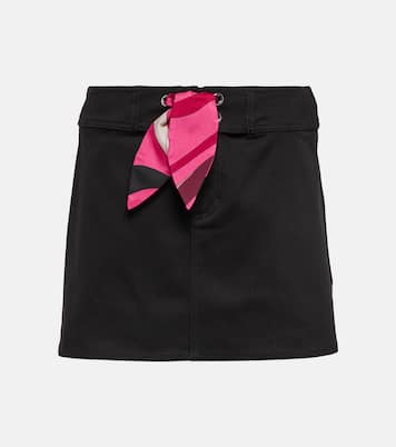 Minirock aus Baumwoll-Gabardine | Pucci