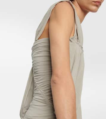 3D shoulder ruched top | Rick Owens