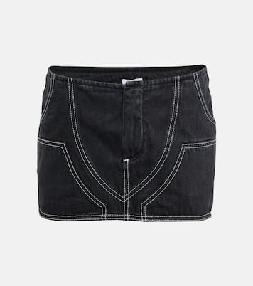 Low-rise denim miniskirt | Off-White