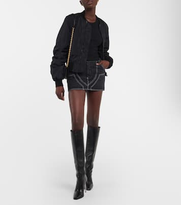 Low-rise denim miniskirt | Off-White