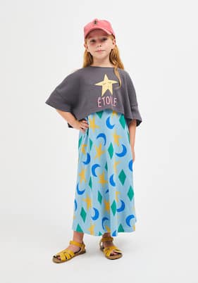 Bedrucktes Kleid aus Baumwoll-Jersey | Jellymallow