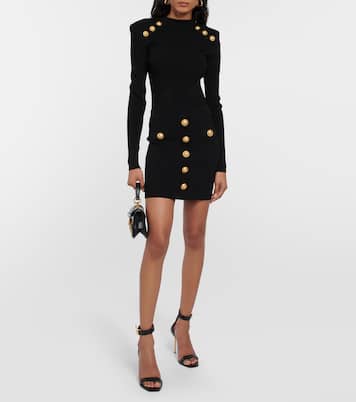 Pullover in maglia con decorazione | Balmain