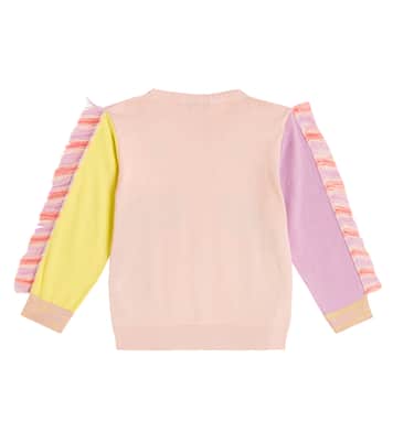 Sudadera de algodón adornada | Stella McCartney Kids