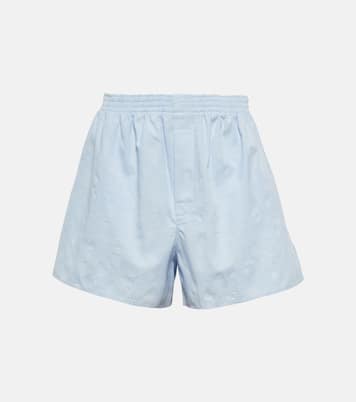 Shorts in cotone a vita alta | Chloé