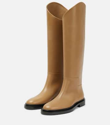 Botas altas Lucie de piel | Jil Sander
