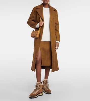 Chike shearling-lined suede ankle boots | Jimmy Choo