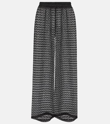 Pantalon ample Sienna en crochet | Melissa Odabash