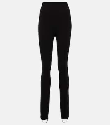 Leggings de tiro alto con fuseau | Dolce&Gabbana