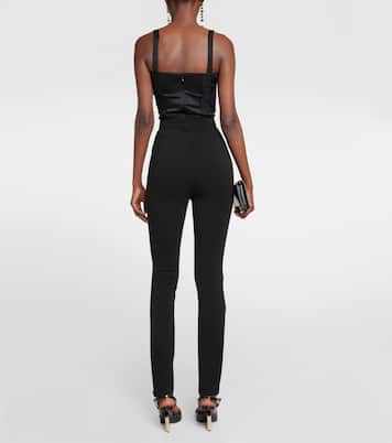 Leggings de tiro alto con fuseau | Dolce&Gabbana