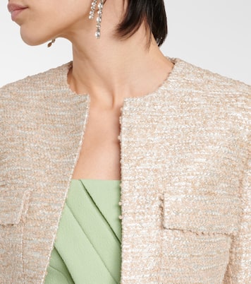 Cropped-Jacke Pheblia aus Tweed | Emilia Wickstead
