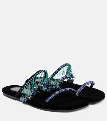 Mules en PVC à ornements | Dries Van Noten