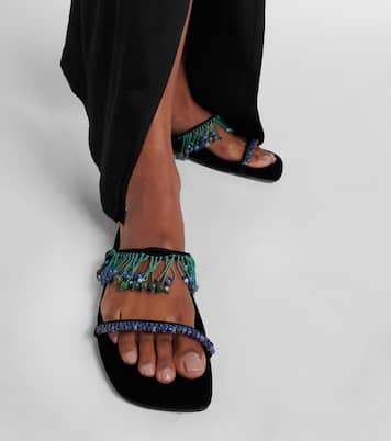 Mules en PVC à ornements | Dries Van Noten