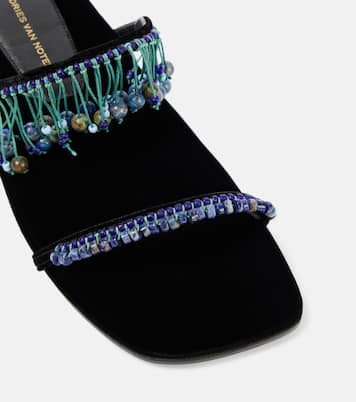 Mules en PVC à ornements | Dries Van Noten