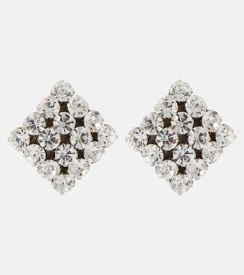 Orecchini a clip con cristalli | Alessandra Rich