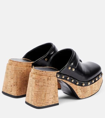 Clogs Cork Contrast aus Leder | Dorothee Schumacher