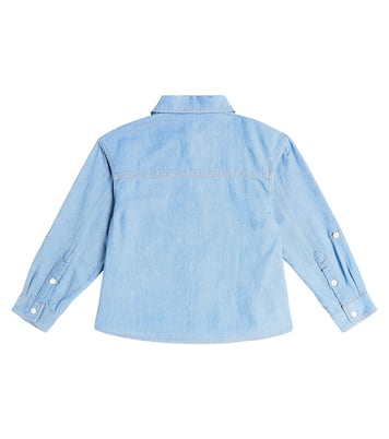 Camicia Teddy Bear in misto cotone | Moschino Kids
