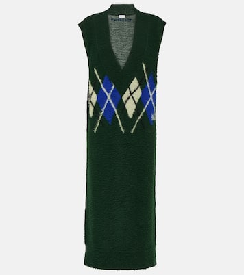Midikleid aus Wolle | Burberry