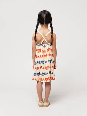 Abito Ribbon Bow con volant | Bobo Choses