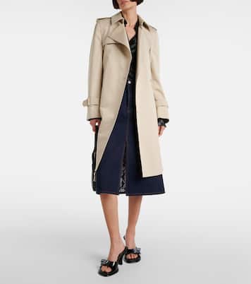 Trenchcoat aus Baumwolle und Seide | Burberry