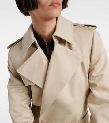 Trenchcoat aus Baumwolle und Seide | Burberry
