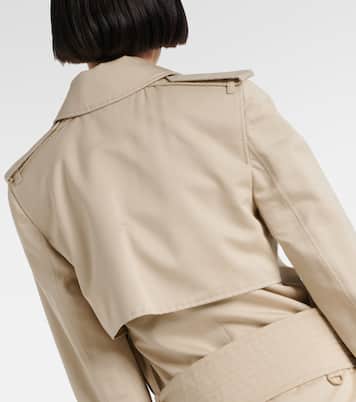 Trenchcoat aus Baumwolle und Seide | Burberry