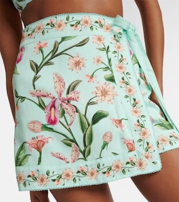 Luna Orquidea floral beach cover-up | Agua by Agua Bendita