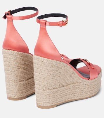 Espadrillas con zeppa Medusa ‘95 in raso | Versace