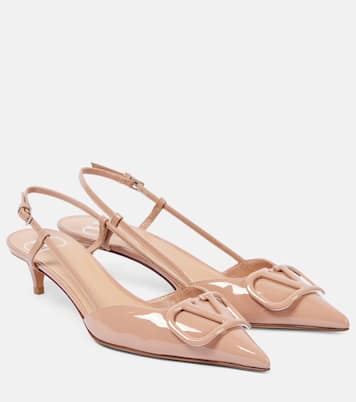 Escarpins VLogo Signature en cuir verni | Valentino Garavani