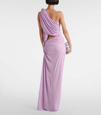Twisted Lever jersey maxi dress | Christopher Esber