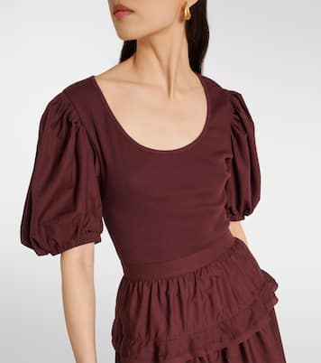 Vestido corto Tilda de mezcla de algodón | Ulla Johnson