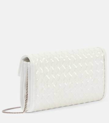 Efflorescence sequined clutch | Roger Vivier
