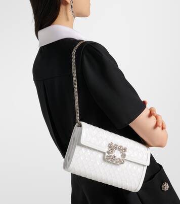 Efflorescence sequined clutch | Roger Vivier