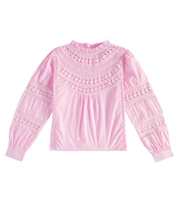 Blusa in cotone sangallo | The New Society