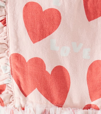 Abito Love Frill in cotone con tulle | Jellymallow