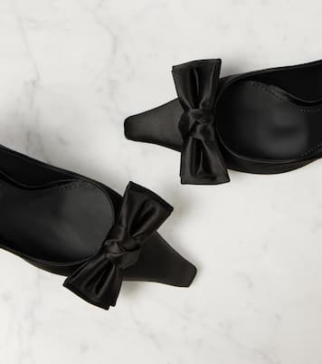 Pumps in raso con fiocco | Dolce&Gabbana