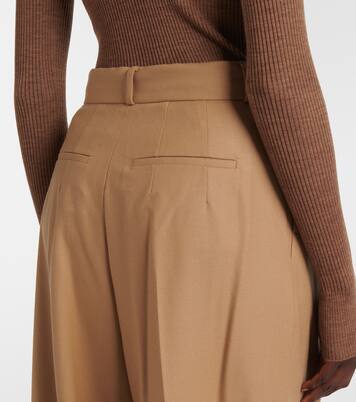 Weite Hose Kiens12 aus einem Wollgemisch | Sportmax