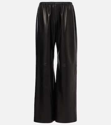 Pantaloni Olan in pelle | Nour Hammour