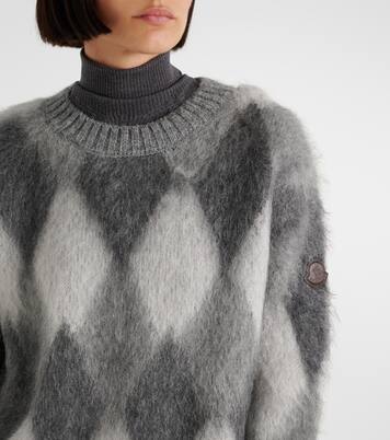 Mohair and wool-blend sweater | Moncler