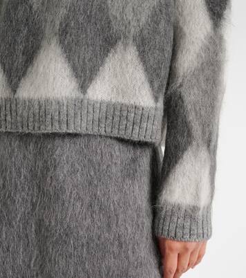 Mohair and wool-blend sweater | Moncler