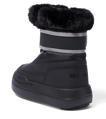 Junior Park Strap faux fur-trimmed snow boots | Moon Boot Kids