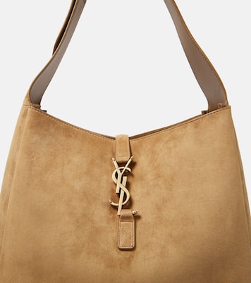 Sac Le 5 à 7 Supple Large en daim | Saint Laurent