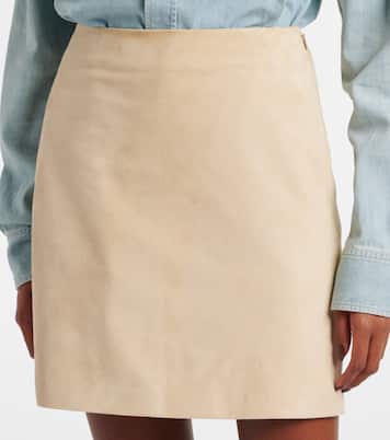 Minirock Carreen aus Veloursleder | Ralph Lauren Collection