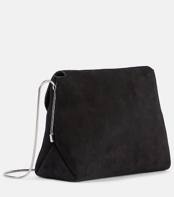 Borsa a spalla Bobbi in suede | Khaite
