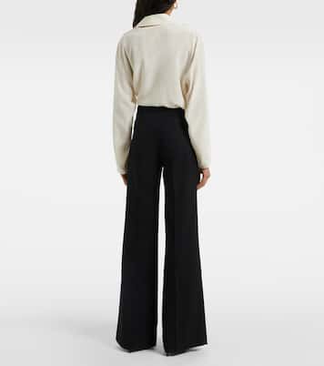 Weite High-Rise-Hose Alina | Victoria Beckham