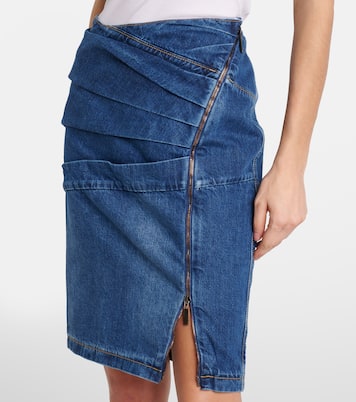 Falda midi de denim | Nensi Dojaka