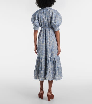 Abito midi in cotone Wylie Lantern | Zimmermann
