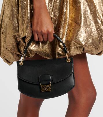 Borsa a tracolla Apo-G Mini in pelle | Ganni
