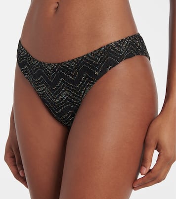 Bikini de lamé en zigzag | Missoni