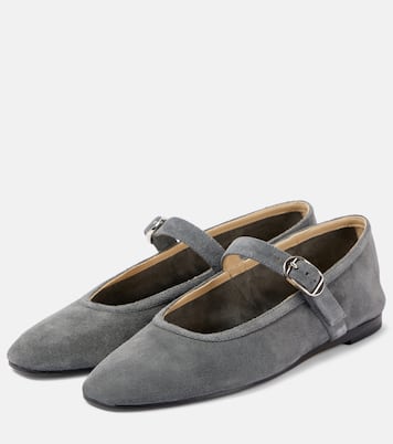 Suede Mary Jane flats | Le Monde Béryl