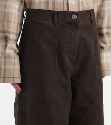Jeans a gamba larga e vita alta | The Attico